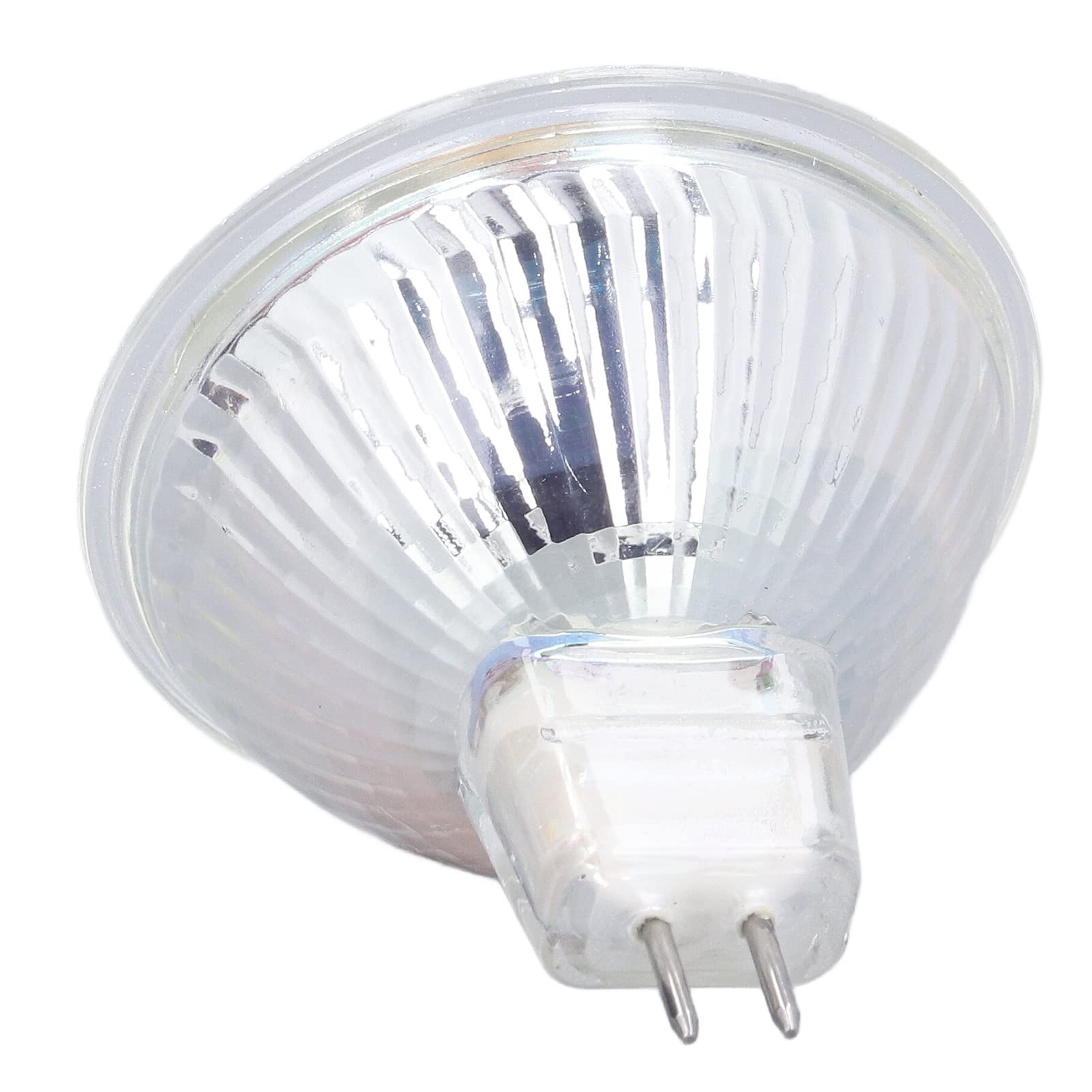 Wakects Bombilla LED de 5W MR16 Bombilla COB Vidrio Regulable 220V 420LM Haz de 24 Grados Vidrio de Cuarzo Acrílico Cerámica para Dormitorio Sala de Estar Luces de Riel de Techo Puntuales (luz