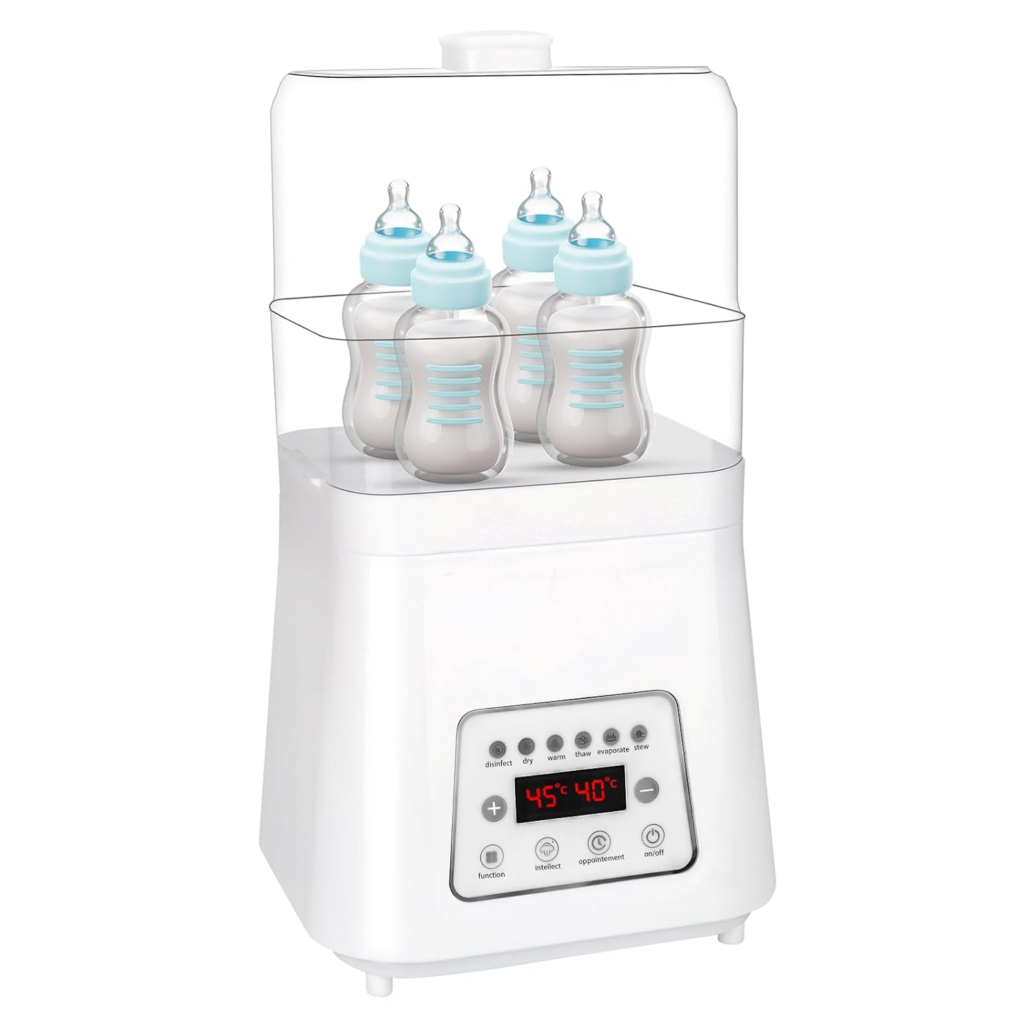 Baby Bottle Electric Steamer and Dryer 12in1