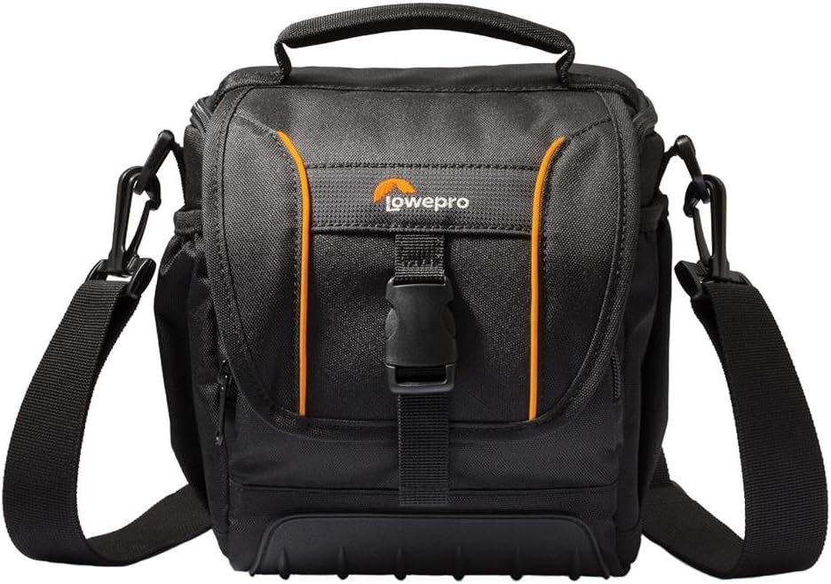 Lowepro Adventura SH 140 II A Protective and Compact Shoulder Bag for a DSLR or DJI Spark, Black
