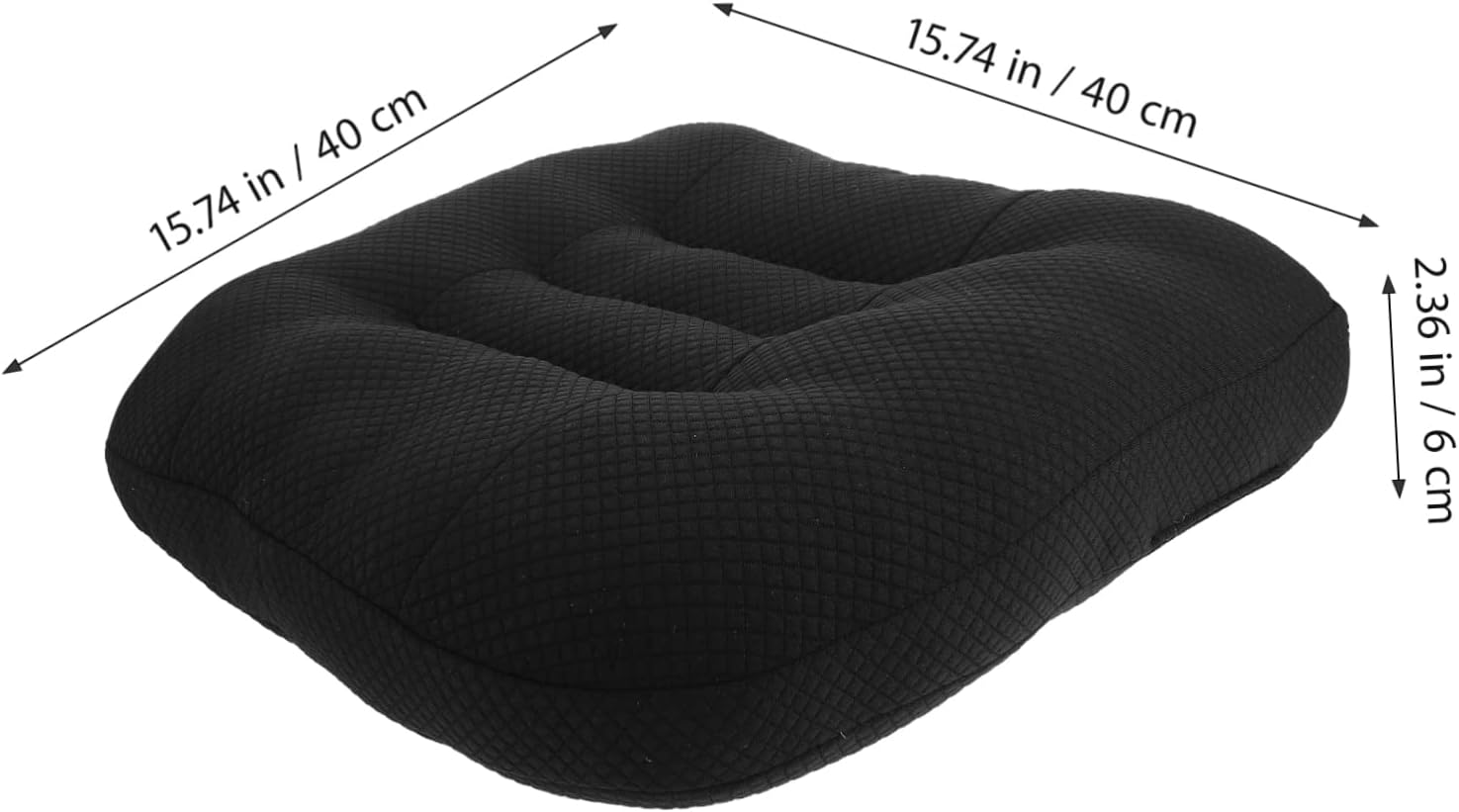 Mikinona Driver Pad for Lower Back Pain Car Seat Pillow Memory Heightening Cushion for Office and Car Seat