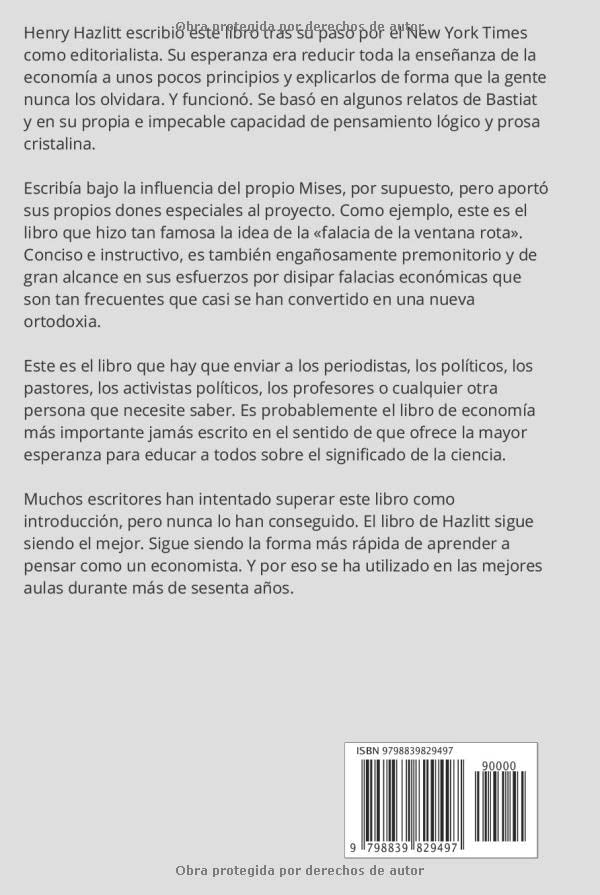 Vista 2 de Economía en una lección (Spanish Edition)