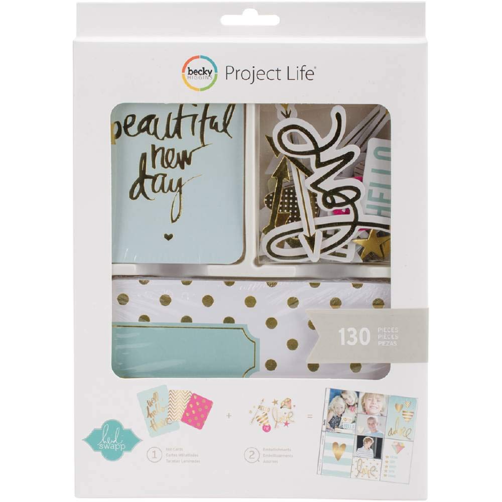 Project Life Heidi Swapp Value Kit Gold Foil