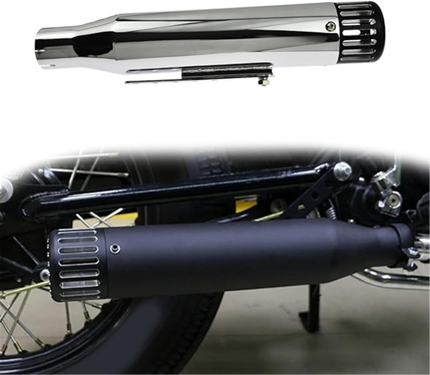 スポーツスター XL883 XL1200 北米マフラー 04〜13年式適合 パンチ