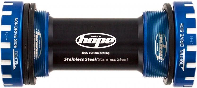 Hope Mtn stainless BB, 68/73mm - blue