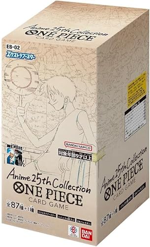 BB-Toy-Trades One Piece Card Game - Anime 25th Collection Booster Display Box EB-02 JAPANISCH NEU & OVP Toploader