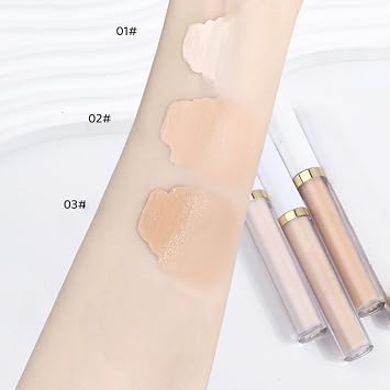 Full Coverage Concealer,Correcting Concealer Stick,Full Coverage Foundation Stick,Long-Lasting Matte Finish Makeup,Colour Corrector for Under Eye Dark Circles,Suitable for Cold and Fair Skin Tones,01#