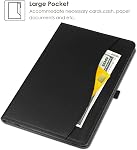 Universal 9",9.7",10.1",10.2",10.5",10.9",11" inch Tablet Case,Multi-Viewing Angels Case with Handstrap&Pocket for TABWEE T80/T90/Higrace 10/Hasskya/UMIDIGI-Black