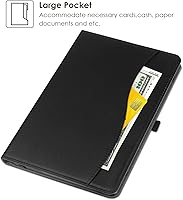 Vista 2 de Universal 10.1", 10.2", 10.5", 10.9", 11" Funda para Tablet, Funda Folio con Ángulos de Visualización Múltiples y Correa para Lenovo