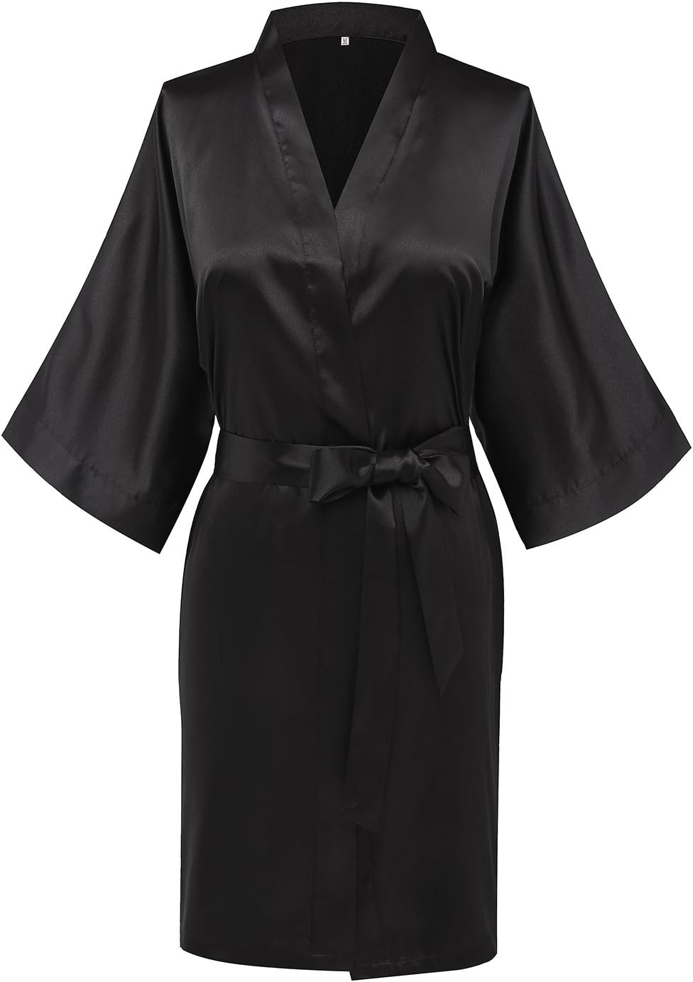 Women's Satin Kimono Robes Bridesmaid Wedding Robes Silky Bathrobes Summer Loungewear
