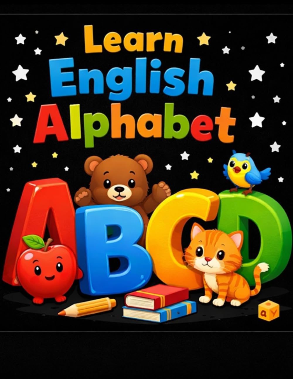 ABC Letter Tracing and Coloring Book for Kids: Fun Alphabet Activities from A to Z with Animals for Toddlers and Preschoolers