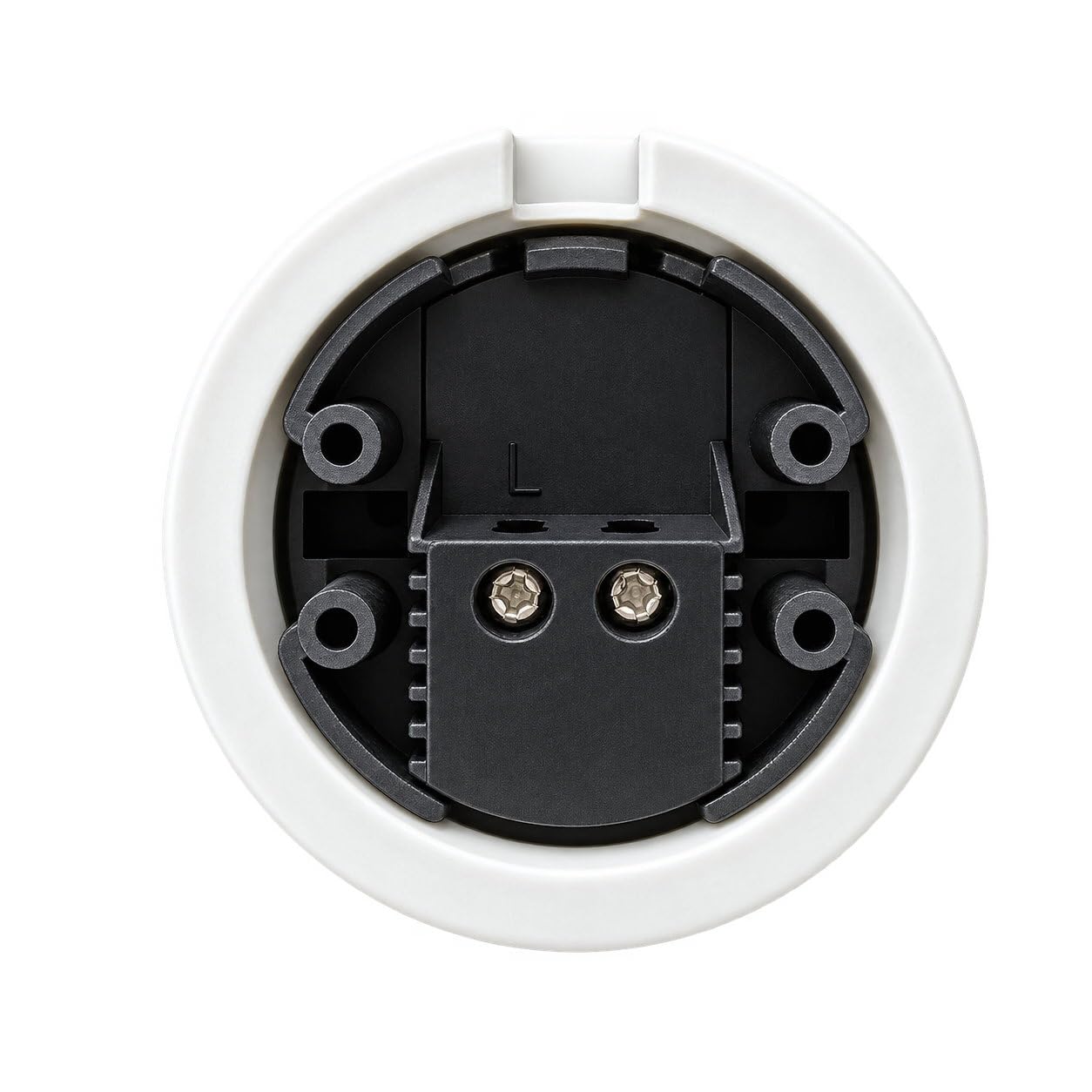 Dimmer girevole a LED in porcellana retrò, All-in-One, serie QR1, bianco | Vera porcellana con dimmer LED universale