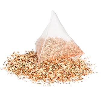 Siberian Green Ginseng Root Tea with Siberian Pine Tree Buds 50-Pack Herbal Tea Bags Pure and Natural Botanical Pine Eleuthero Ingredients From Altai Republic
