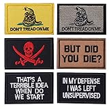 Wide Applications: suit for hats, caps, bags, jackets, backpacks, military, airsoft, cosplay, CS, tactical exercise and other outdoor activities, or just for your collect hobbies.