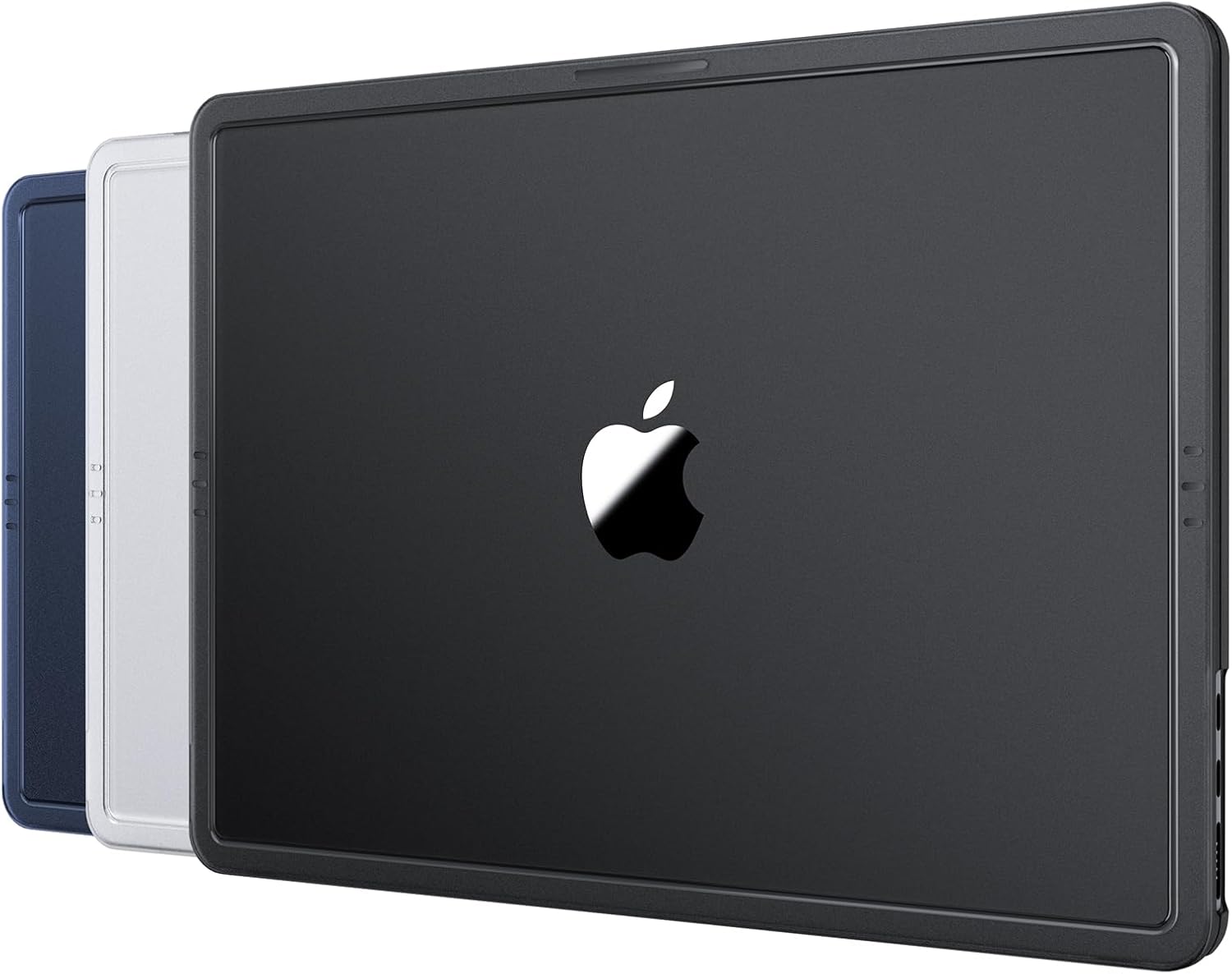 DuraGuard for MacBook Pro 14 inch Case | M5 M4 M3 M2 M1 Pro/Max 2026-2021 | EdgeFortify Tech | Anti-Crack Upgrade | Protective Hard Shell Laptop Cover | Space Black Clear