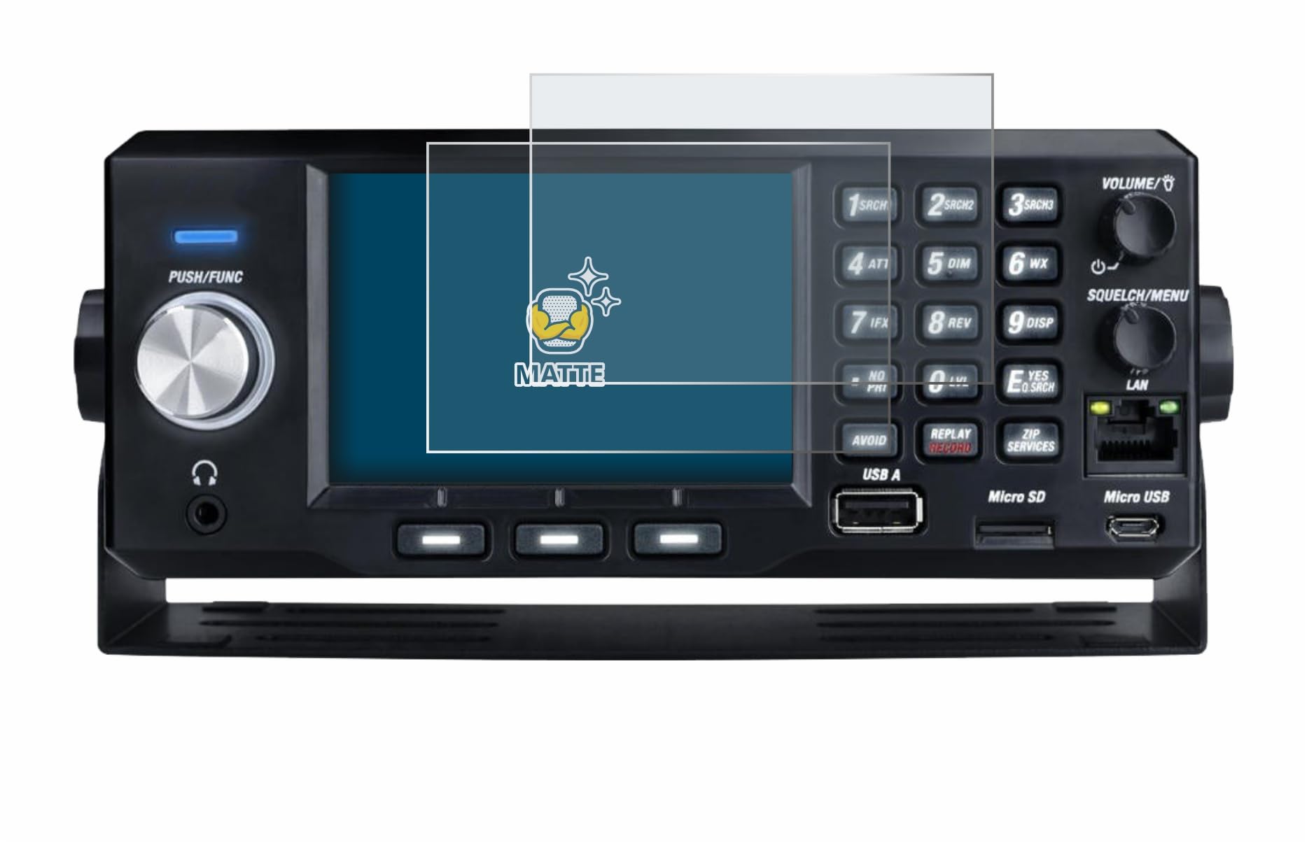 Brotect Screen Protector Anti-Glare Compatible With Skytraxx 4.0 - View #8