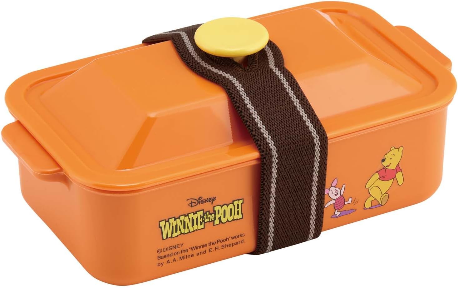 Skater LCO5-A Cocotte-Style Lunch Box, 18.3 fl oz (520 ml), 1 Tier, Fluffy, Dishwasher Safe, Disney Winnie the Pooh, Lunch Box, Made in Japan