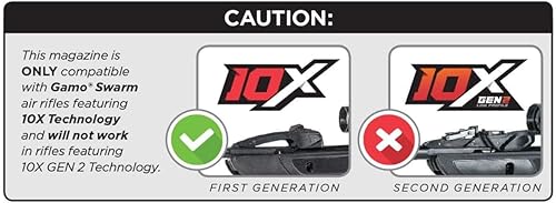 Miniatura 6 de Gamo Paquete de pellets de rifle de aire y cargador (calibre .22)