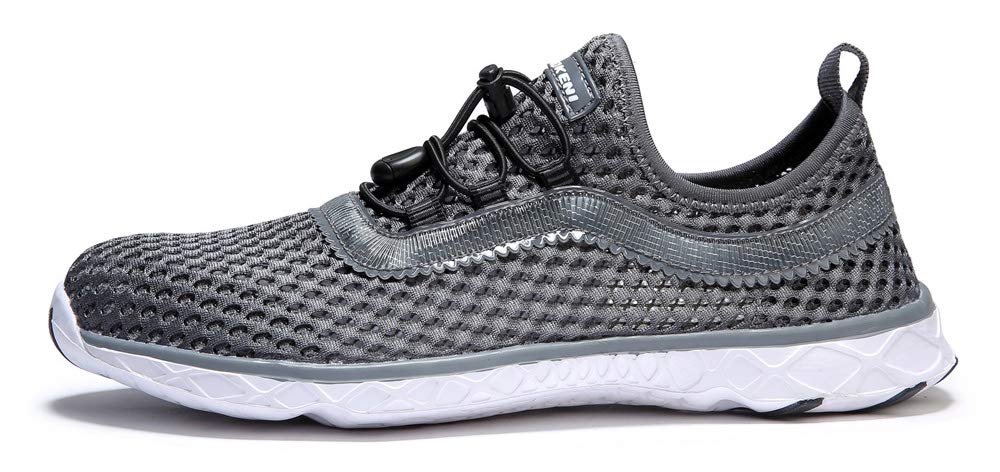 SUOKENIMen's Quick Drying Slip On Water Shoes for Beach or Water Sports