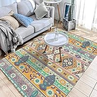 Amazon｜ラグ マット 140*200cm 北欧 モロッカン柄 カーペット