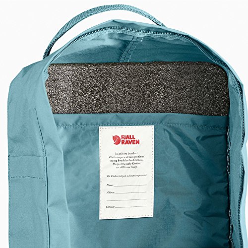 Fjällräven Kånken F23510, Mochilla Unisex, Rojo Oscuro-Folk Pattern, 16 L (38 x 27 x 13 cm)