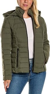 Nautica Women's Short Stretch Packable Jacket