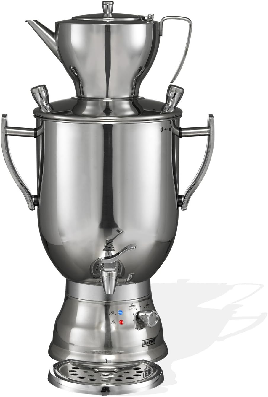BEEM Germany 3008 C 8.0 Litre Samovar, Stainless Steel