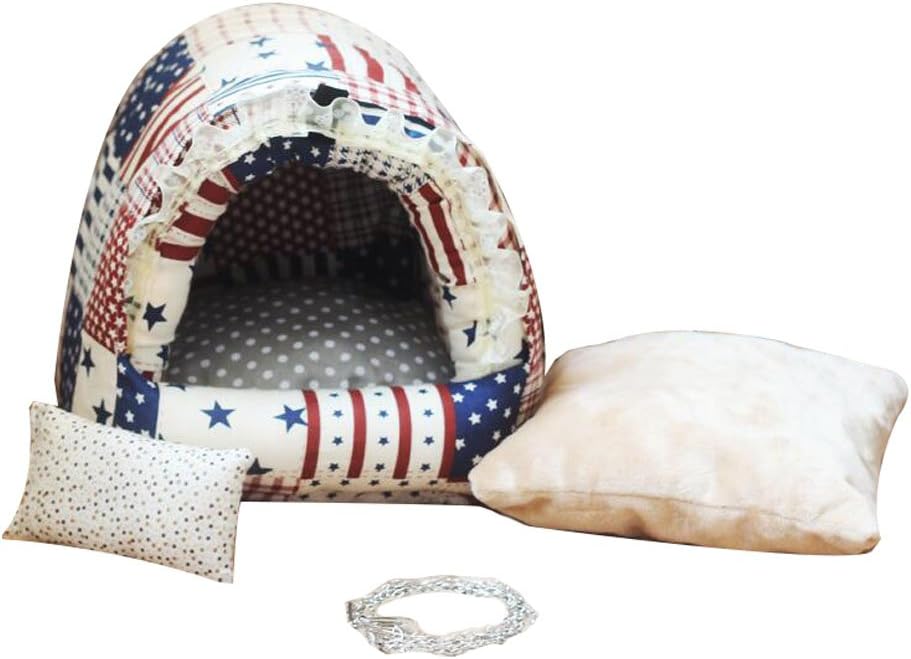 George Jimmy Warm Pet Habitat Hamster Hammock Cotton Chinchilla Hanging Bed Decor House -A1