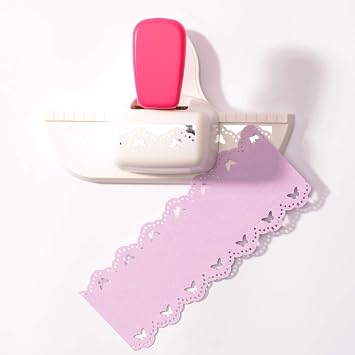 Vaessen Creative Border Punch with Butterfly Edge for Stunning Continuous Designs