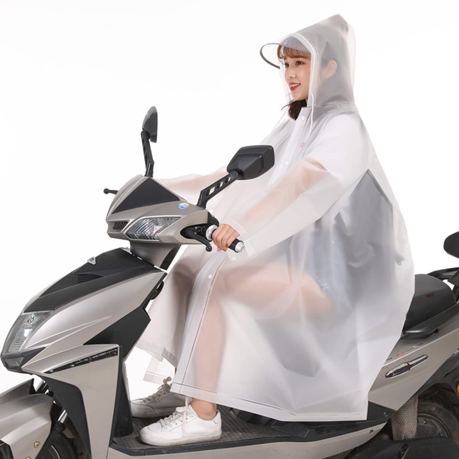 Poncho przeciwdeszczowe dla dorosłych, Ponczo przeciwdeszczowe Reurain Eva Oddychające poncho przeciwdeszczowe z kapturem Rower na świeżym powietrzu Płaszcz przeciwdeszczowy,Poncho przeciwde