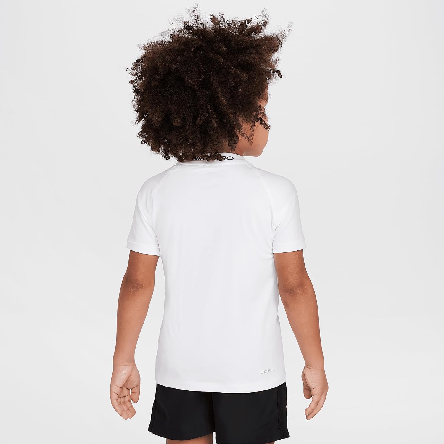 Nike Dri-FIT Pro Toddler Short Sleeve Top (76M786-001, White) Size 2 Years