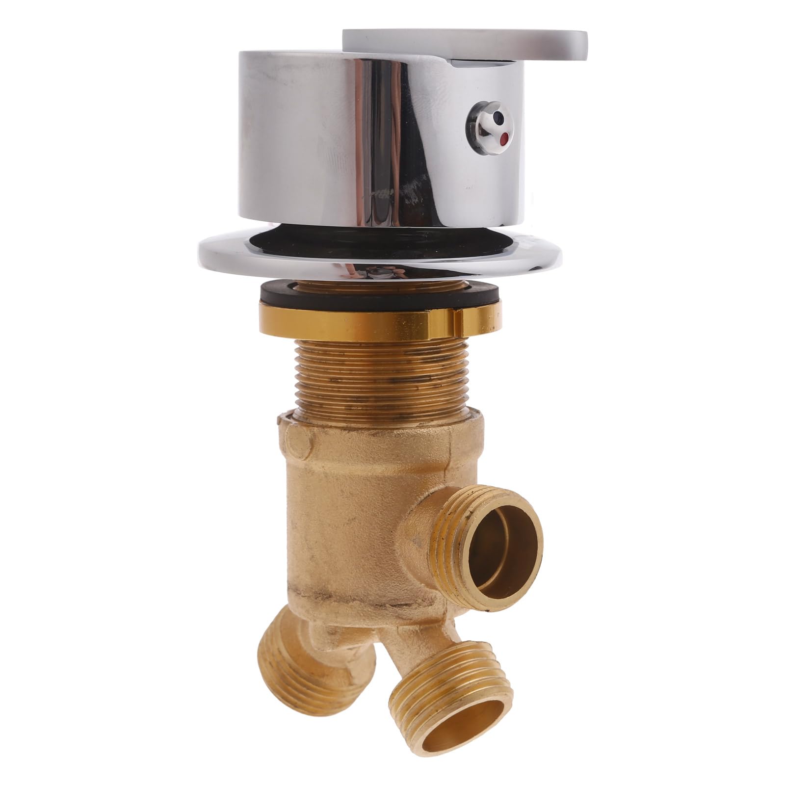 Msioytog B 1/2" Tu Faucets Valves Easily Switches Etween Hot Cold Water Shower Athtu Faucets Switches Mixers Valves Hot And Cold Water Athroom Tap