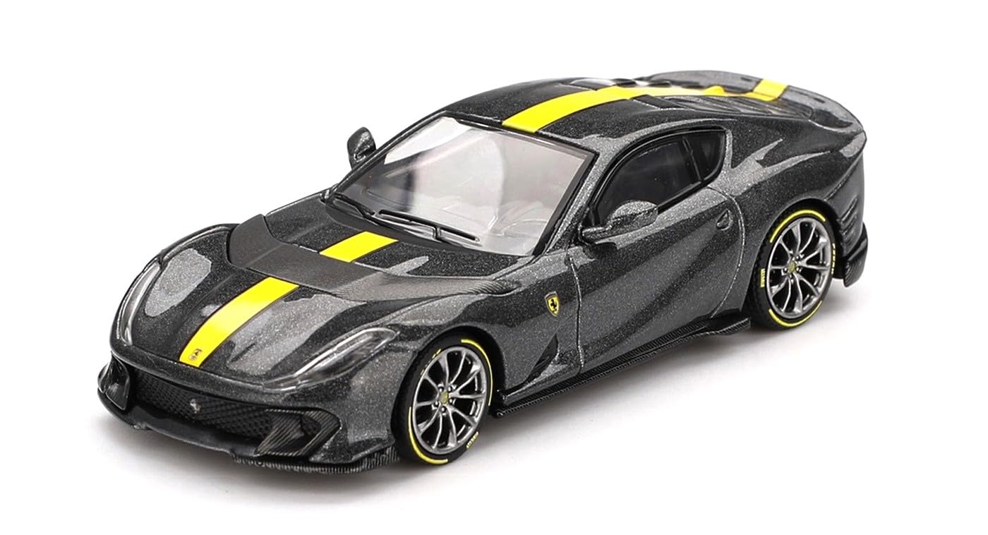 FERRARI 812 COMPETIZIONE 2021 GREY YELLOW