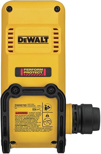 DEWALT Evacuador de caja de polvo DWH079D
