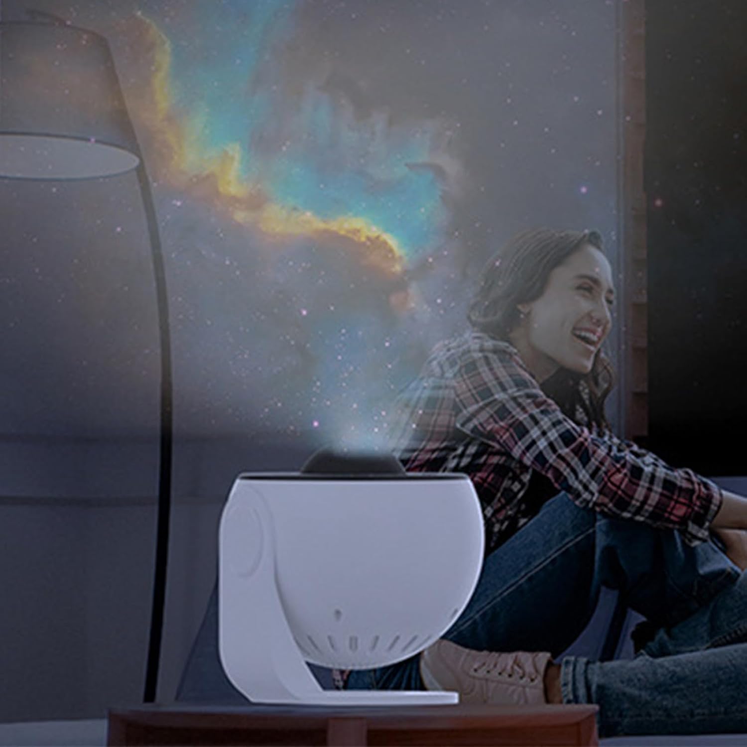 Star Projector, Night Lighting Lamp, Galaxy Lights Projector, Night Light, Astronauta Star Galaxy Projector Light, Kids Family Neighbors Friends