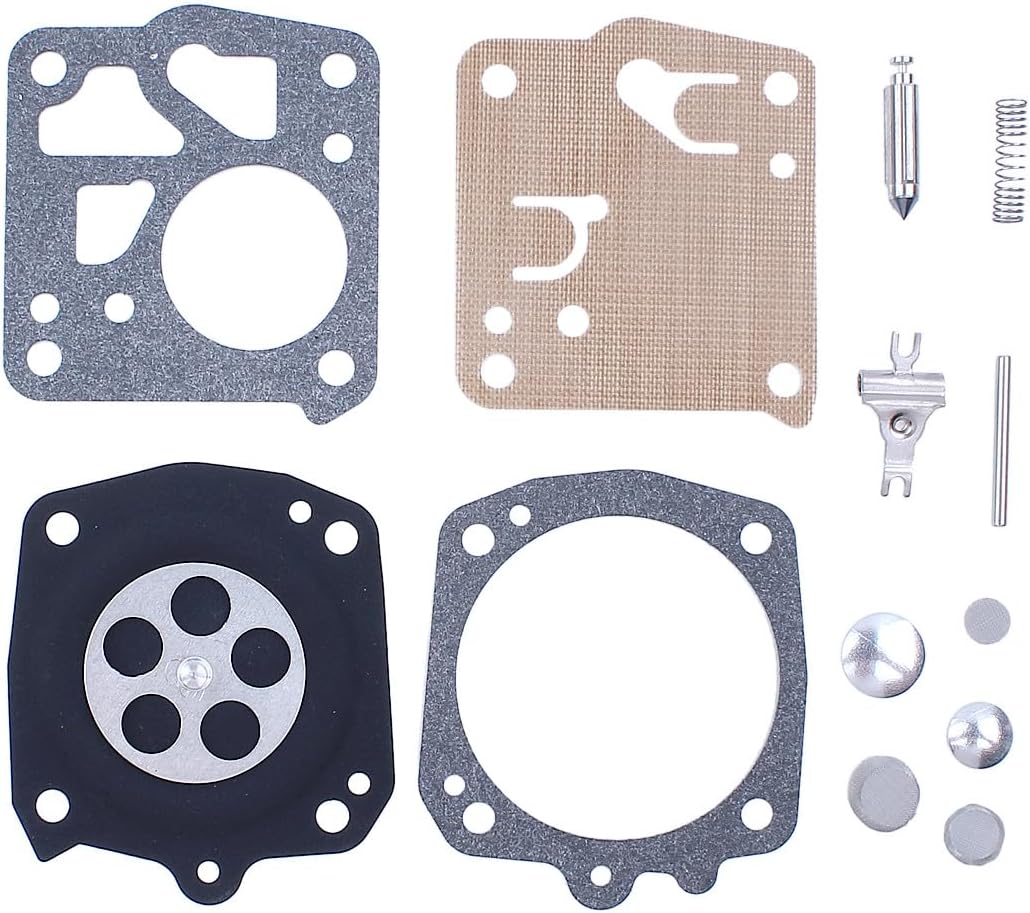 Genuine OEM Replacement Carburetor Repair Kit Air Filter Fuel Oil Line for Husqvarna 268 272XP 394XP 262