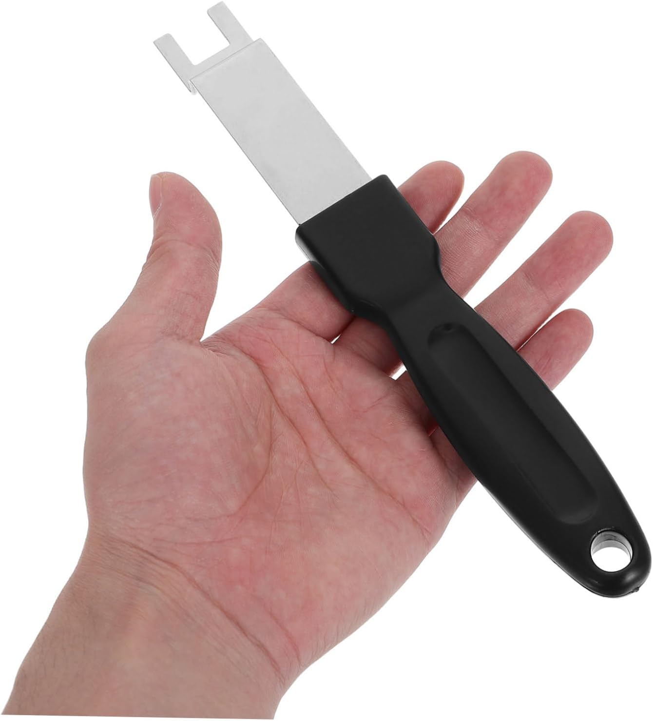 Stainless Steel Grill Grate Lifter Gripper with Black Handle 6pcs