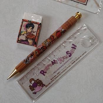 るろうに剣心 各種グッズセット全12巻文具／レター／日誌帳／色鉛筆