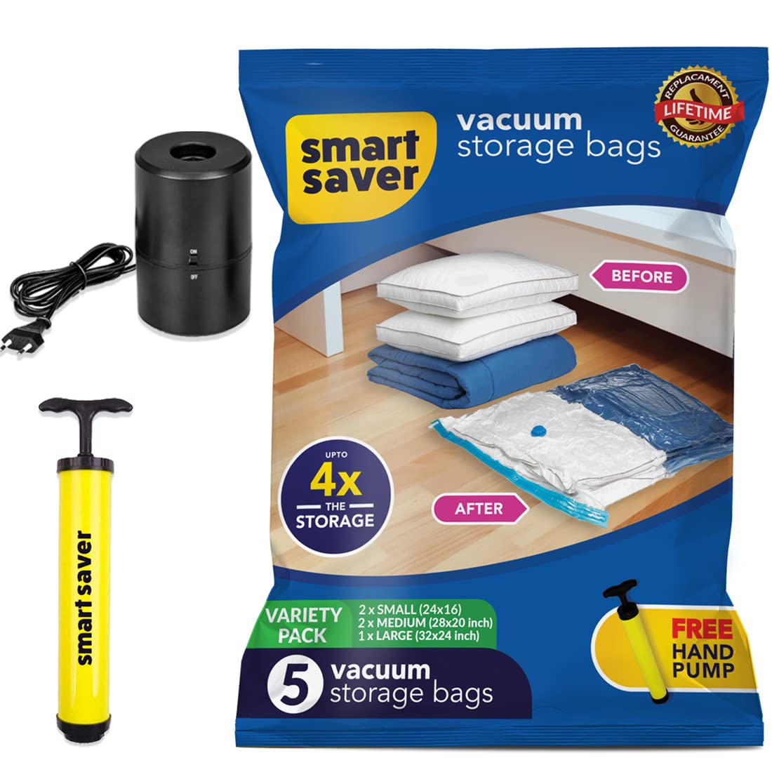 Smart Saver Vacuum Compression bags vacuum storage bags vacuum bags