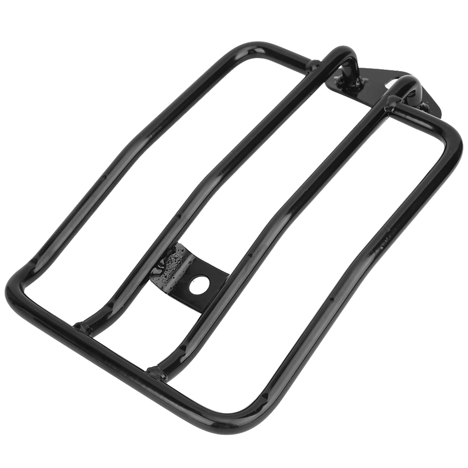 Yctze Motocyklowy bagażnik Żelazny zmodyfikowany tylny wspornik bagażnika do XL883 / 1200 X48 (czarny)
