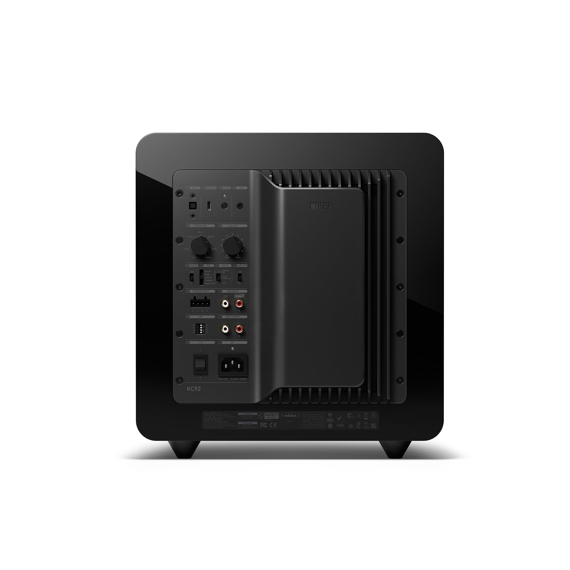 KEF KC92 サブウーファー Amazon.com: KEF KC92 Subwoofer (Black Gloss) : Electronics