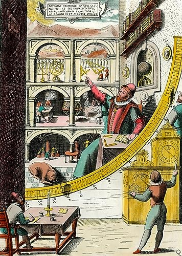 Prints Joan Blaeu Tycho Brahe affiche peinture murale 60x90