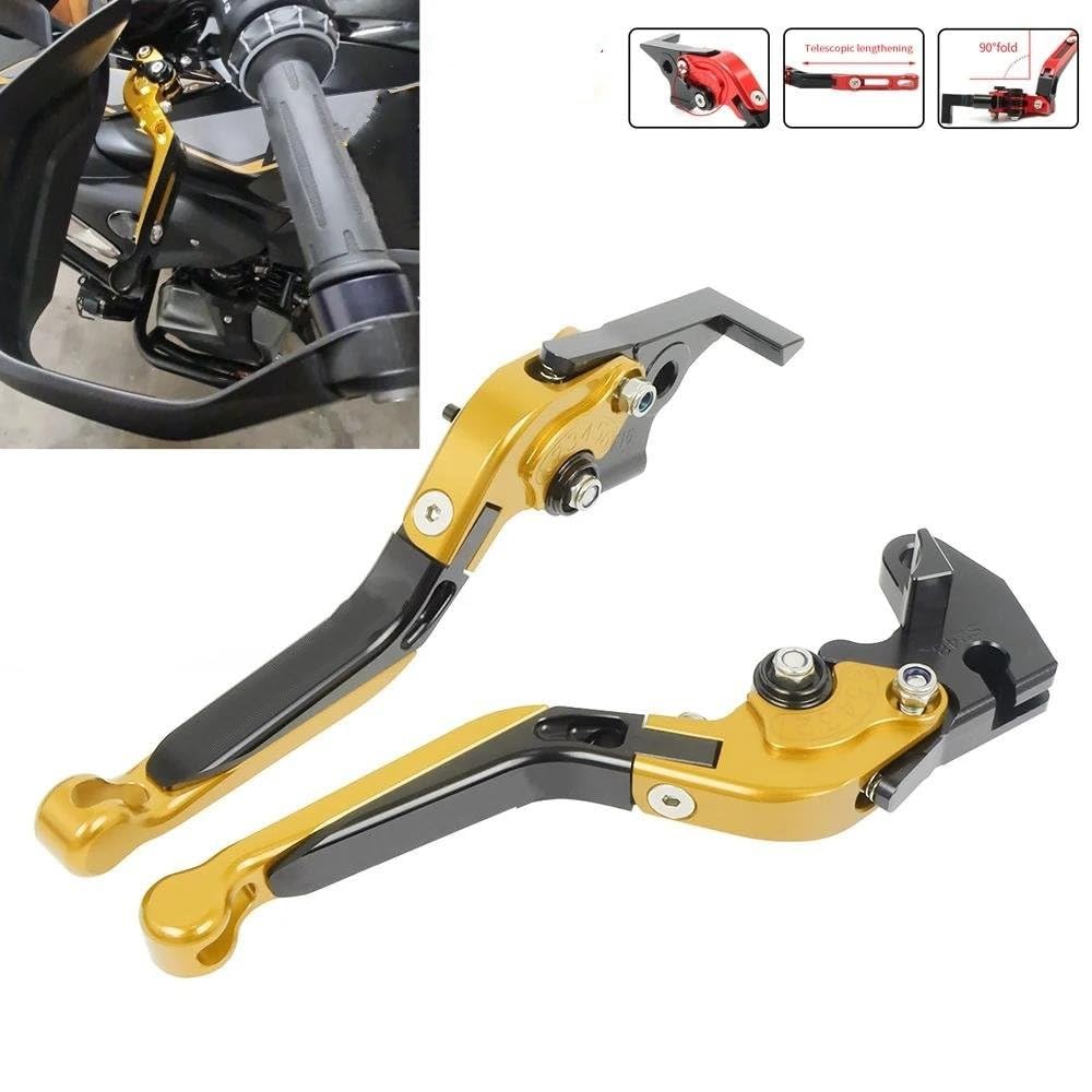 para B&MW R1250GS R 1250 GS R 1250GS R1200GS para Adventure LC 2013-2023 Palancas Embrague Freno Extensibles Plegables Ajustables para Motocicleta ZSVSMDPVG(7)