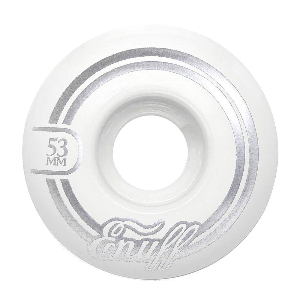 Enuff Skateboards Enuff Refresher II Wheels Skateboard Unisex Adult, unisex_adult, ENU520, white (white), 55 mm