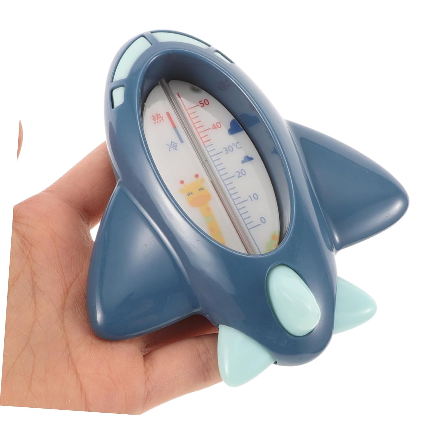 SHOWERORO Newborn Bath Temperature Gauge Cartoon Design Accurate Water Thermometer for Bath Room Temperature Display for Safe Bathing Accessory