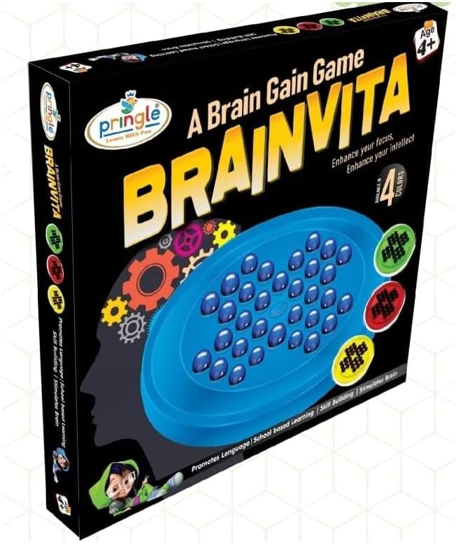 Buy Kriday Station Colourful Brainvita Marble Game Solo Game Fun Toy