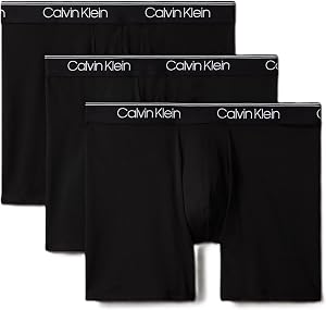 Calvin Klein Calzoncillos tipo bóxer de tiro bajo para hombre (3 unidades) – negro – X-Large