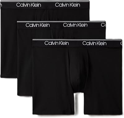 Calvin Klein Calzoncillos tipo bóxer de tiro bajo para hombre (3 unidades) – negro – X-Large