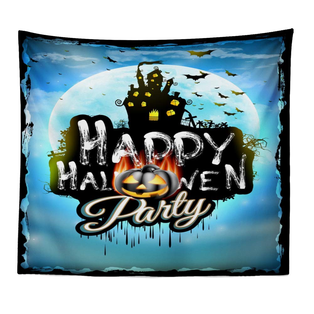 Tapis de plage citrouille d'Halloween : fini le sable avec cette couverture