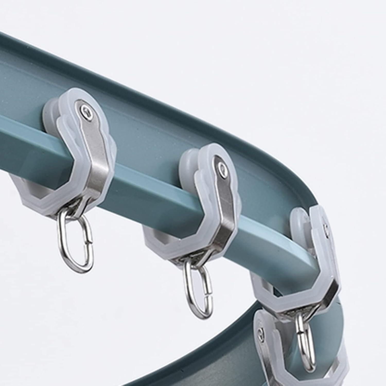 Curtain pulley, Curtain Tracks Mute Wheel Rollers Hook Ball Pulley