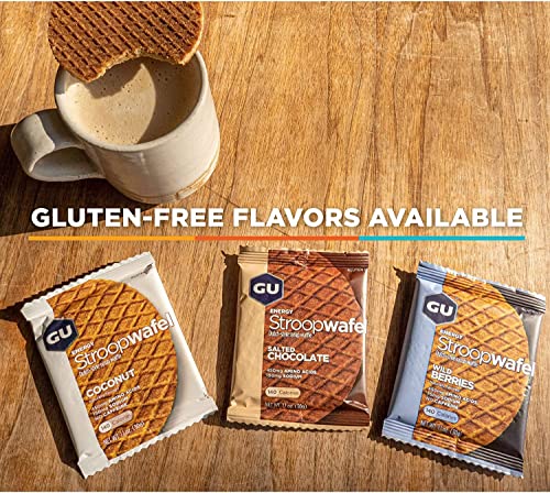 GU Energy Caramel Coffee Stroopwafel Nutrition Waffles #TOP24